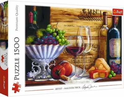 Puzzle 1500 de piese - Malenda Trick: Arta vinului