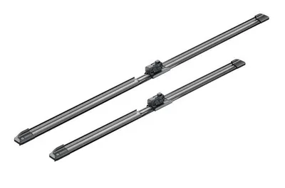 Set stergatoare parbriz BOSCH AeroTwin A727S 3397014727, lungime 650 mm, 500 mm, lama stergator lata, pentru vehicule cu volan pe stanga
