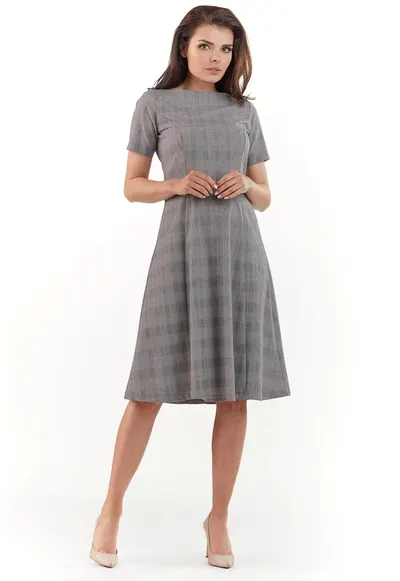 Rochie dama Poliester - M166 - Gri