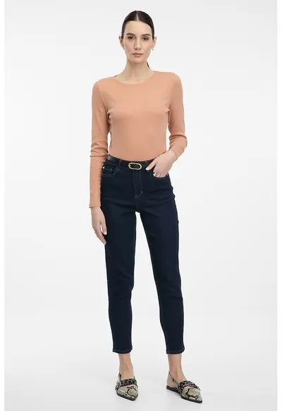Blugi crop skinny - Albastru ultramarin