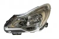 Far Stanga (H1 H7, electric, cu motor, halogen, culoare interior cromat, culoare semnalizator: transparent) potrivit OPEL CORSA D