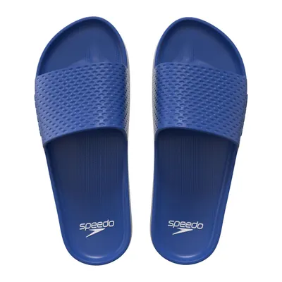 Papuci Speedo Slides Essentials albastri – papuci piscina, talpa aderenta