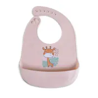 Baveta din silicon Cangaroo Rooibos Roz