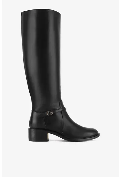 Cizme dama 5905588886563 - Sintetic - Negru - Negru