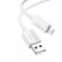 Cablu Date si Incarcare USB-A - microUSB HOCO X107, 18W, 1m, Alb