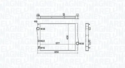 Radiator motor (Automat) potrivit BMW X5 (E70), X6 (E71, E72) 3.0 3.0D