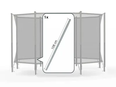 Tub inferior plasa protectie trambulina 108 cm