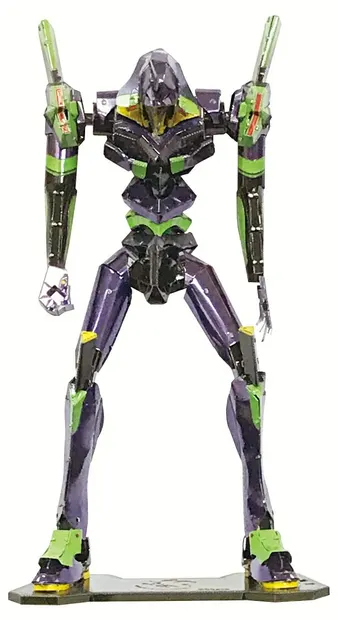 Model asamblabil PLEX Animation: Evangelion - Unit Eva-01, 17 cm