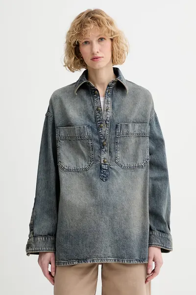 Zadig&Voltaire hanorac pentru femei, din denim