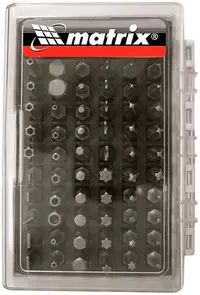 Set de biți MTX - Adaptor magnetic, 61 piese, oțel CrV