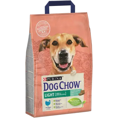 DOG CHOW LIGHT, Curcan, 2.5 kg