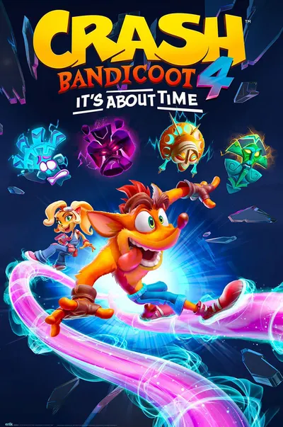 Poster Erik Games: Crash Bandicoot - It's About Me
