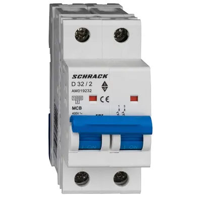 Intreruptor automat modular (MCB) AMPARO 10kA, D 32A, 2 poli