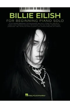 Billie Eilish - Beginning Piano Solo Songbook with Lyrics