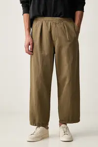 American Vintage pantaloni pentru bărbați cu bumbac