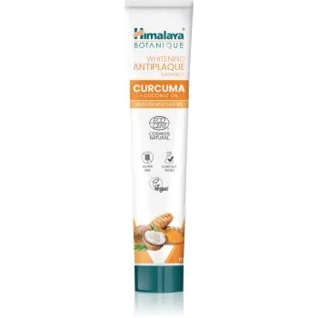 Himalaya Herbals Whitening Antiplaque Curcuma & Coconut Oil pasta de dinti anti-placa bacteriana si gingii sănătoase