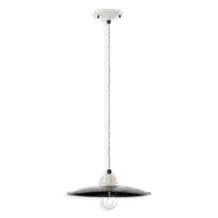 Sospensione D.30 / Pendant D.30 Retro B&w Finish - C1611