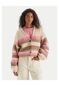 Cardigan dama multicolor - moale