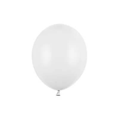 Baloane latex strong albe 30 cm 50 buc