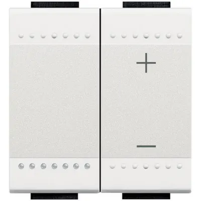 Variator de baza cu 2 fire fara neutru LiVing Light - Alb - 2 module