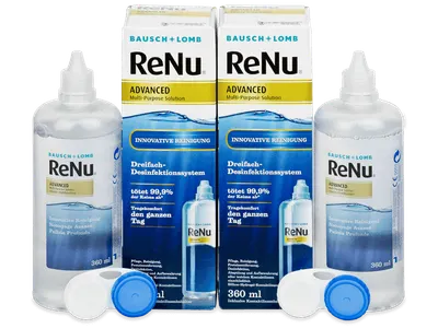 Soluție ReNu Advanced 2x 360 ml