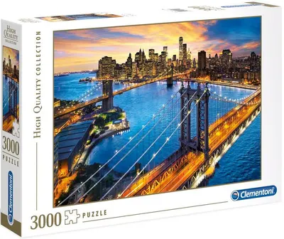 Puzzle Clementoni din 3000 de piese - New York