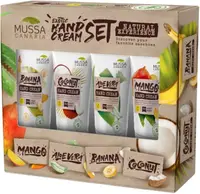 Mussa Canaria Set - Creme de mâini exotice din Insulele Canare, 4 x 40 ml