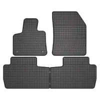 Set covorase cauciuc 4 piese BASIC, fata spate negru, potrivit PEUGEOT 5008 II 12.16-, SUV