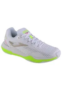 Pantofi tenis si squash pentru femei Point - Alb/Verde -