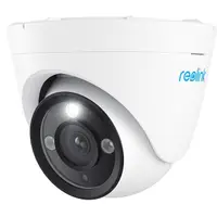 Camera supraveghere IP Dome Reolink P434, 4k, microfon, difuzor, slot card, zoom optic 3x