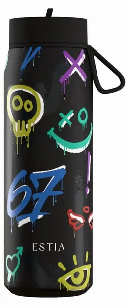 Sticlă termică cu mâner Estia Pulse - Six Seven, 500 ml