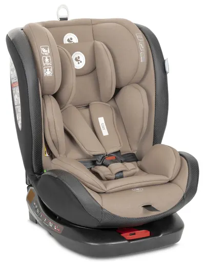 Scaun auto Lorelli - Ares, 360°, IsoFix, i-Size, 40-150 cm, Beige
