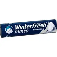 Winterfresh Mints Strong Mint bomboane mentolate cu aroma de menta 16 buc 28 g, 24 bucati Engros