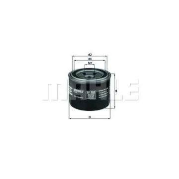 Filtru ulei MAHLE ORIGINAL OC 230
