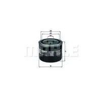 Filtru ulei MAHLE ORIGINAL OC 230
