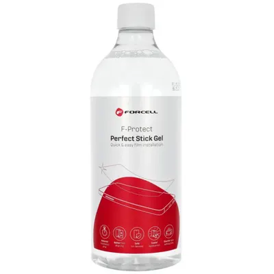 Solutie Gel Forcell Perfect Stick pentru aplicare Folie Protectie Plastic / Silicon, 1l