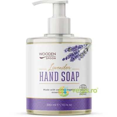 Sapun Lichid pentru Maini cu Lavanda Bio 300ml
