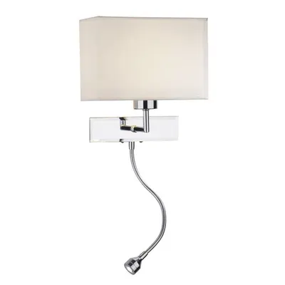 Aplica Amalfi Wall Light Polished Chrome LED Bracket Only