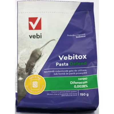 Vebitox Pasta Defend 150 gr, raticid, Vebi - Default Title