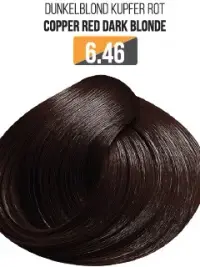 Vopsea Profesionala Fara Amoniac EVOQUE USA, Nuanta 6.46 COPPER RED DARK BLONDE - Cu Ulei de Argan si 12 Aminoacizi, 100 ml - Evoque
