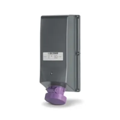 Priza interblocabilan32A 2P 20-25V 130X260MM terminal cu surubcu interblocaj electric