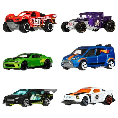 Set de joacă Hot Wheels Silver Series - Legends, Мultipack 2026, 6 buc, 1:64