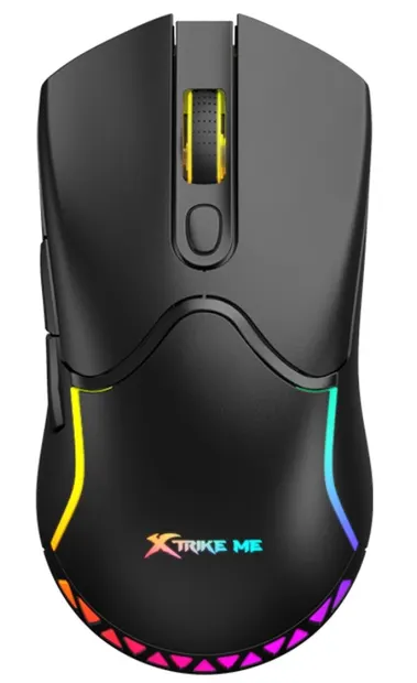 Mouse pentru jocuri Xtrike ME - GW-610, optic, fără fir, negru
