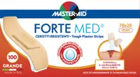 MASTER-AID Forte Med plasturi ultrarezistenti 78x26 mm x 100 buc