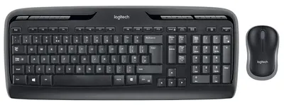 Set wireless Logitech MK330 - negru/gri