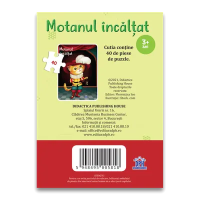 Puzzle: Motanul incaltat