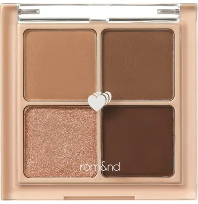 Rom&nd Paletă de farduri de pleoape Better Than Eyes, 03 Dry Ragras, 4 culori