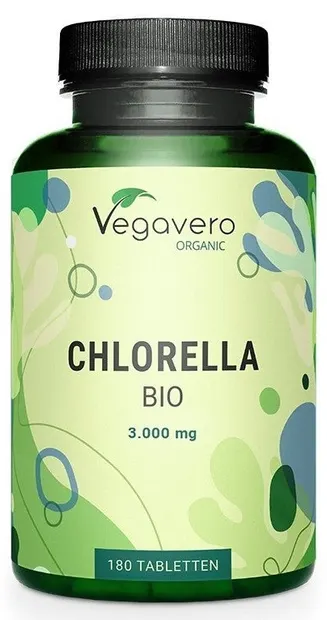 Chlorella, 180 tablete, Vegavero
