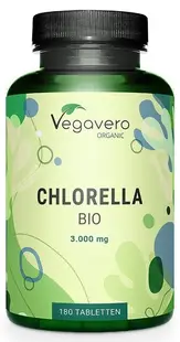 Chlorella, 180 tablete, Vegavero