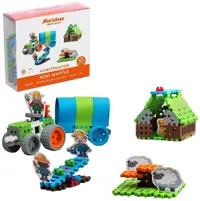 Mini constructor de vafe Marioinex - Micii fermieri, 90 de piese
